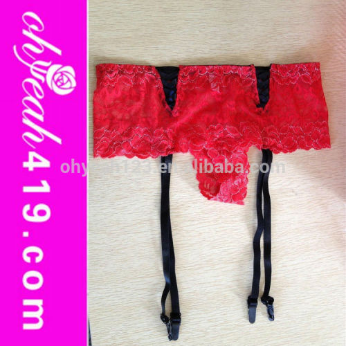 Red fashion sexy cheap crotchless panty wholesale