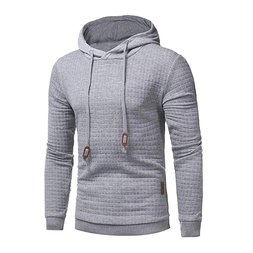 Fashion Gym Workout Sports Long Sleeve Drawstring Shirt