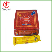 HongQiang good quality quick ignition fruit wood hookah round charcoal