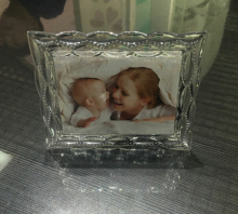 Pattern Border glass Picture Photo Frame For Home