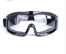 Single Layer Anti Fogging Spherical Lens Skiing Glasses