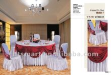 table cloth home textile wedding/ restaurant /party /100%polyester table skirting