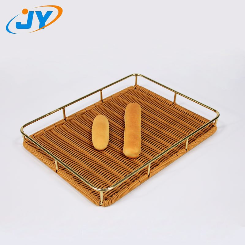 PP rattan bread basket for bakery