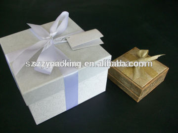 Beautiful White Keepsake Box Custom Keepsake Gift box Factory