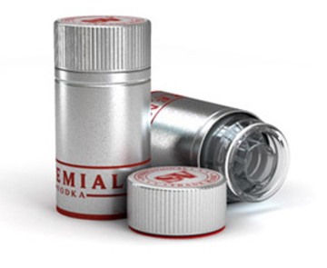 Aluminum plastic closures Vodka BVP