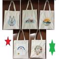 cotton girl shopping bags