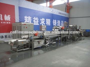 Fresh vegetable processing production line/automatic vegetable washing line