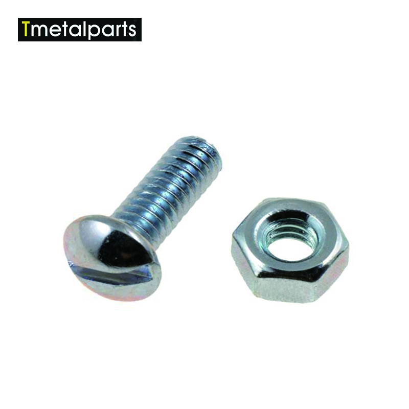 Custom made galvanized steel bolts nuts shoulder screws Stainless steel screws