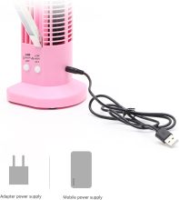Wholesale USB Tower Bladeless Table Fan - Portable