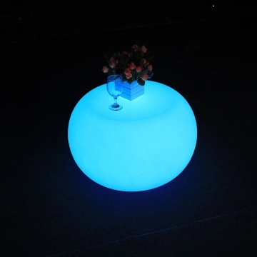 Plastic illumination Glowing Coffee Led Tables