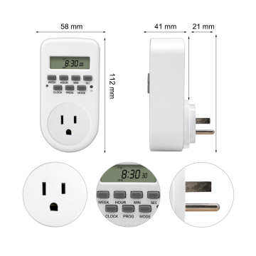 Smart Clock Electrical Timer Switch & Alarm Hour Timer Digital Outlet: Your Ultimate Time Management Solution