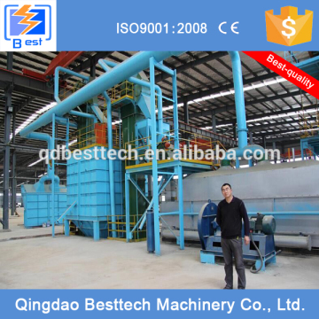 100% new technology green sand reclamation plant for foundry