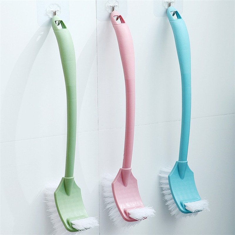 Household Toilet Cleaning Brush with Long Handle and Practical Wall-mounted Type Toilet Brush Set