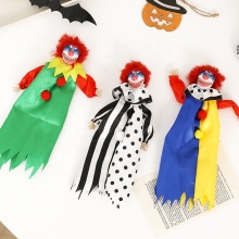 Cross-Border Halloween Decorations: Scary Clown Doll, Pendant, and Haunted House Party Props
