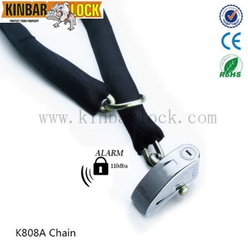 chain lock with alarm