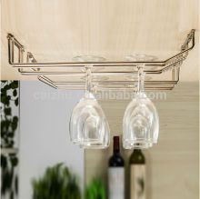 Chrome Wire Under Cabinet Stemware Holder