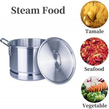 12 QT Aluminio Tamale Steamer Pot