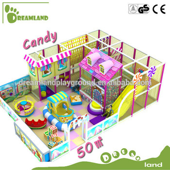 Dreamland naughty castle candy theme kids mini naughty castle