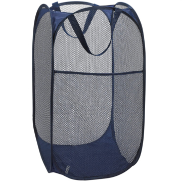 Popup Laundry Hamper: Foldable Mesh Laundry Basket for Wholesale Clothing Organization