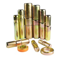 Komatsu bucket tooth pins lock