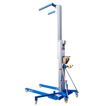 Aluminium Hand Stacker and Material Lift Winch