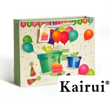 3D Balloons Happy Birthday Party Gift Bag