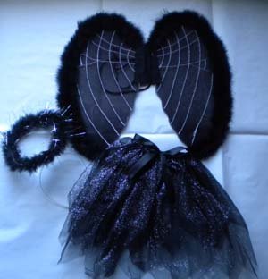 Party fairy wing dress