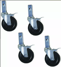 5'' scaffolding wheel for rolling scaffolding