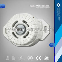 Resin packed motor for washing machine part