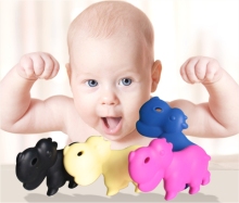 Silicone baby teether very sofe and safe