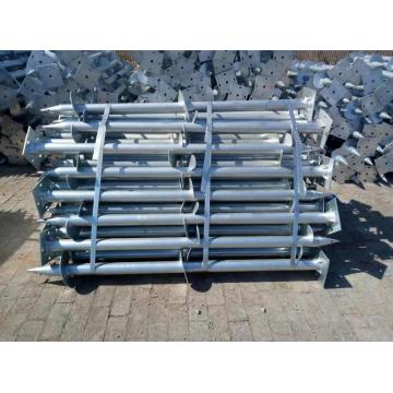 Square And Hexagon Flange Ground Screw Pile