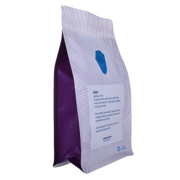 Hersluitbare groothandel transparante kleine plastic zakken voor koffieboonverpakking