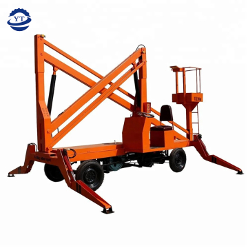Folding Arm Hydraulic Articulating Boom Lift Platform