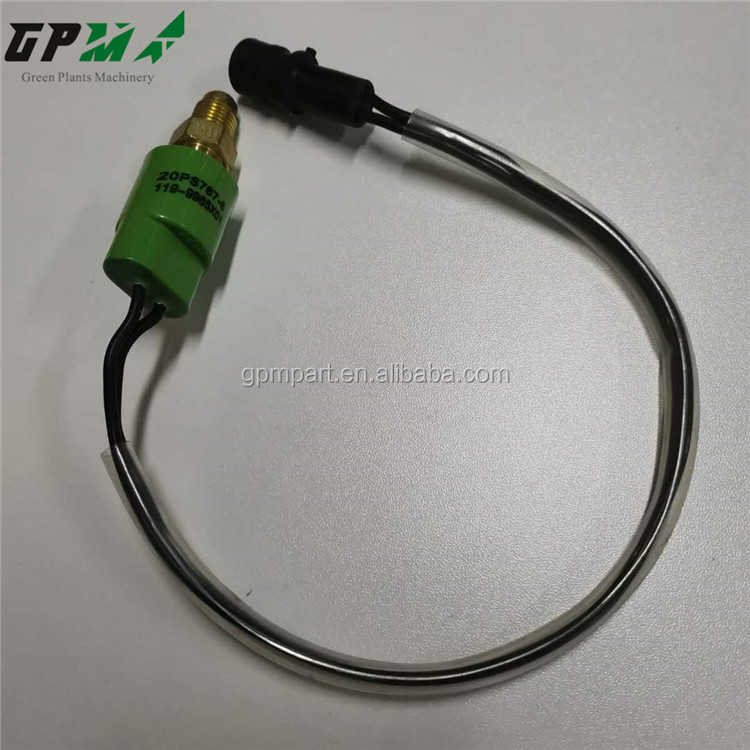 GPM Part Pressure Switch For E320B 320C E200B Excavator Sensor 1199958 119-9985