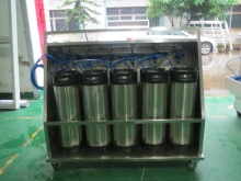 manual spray chrome system