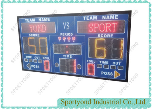 Papan skor elektronik untuk bola basket, bola voli, gulat, karate