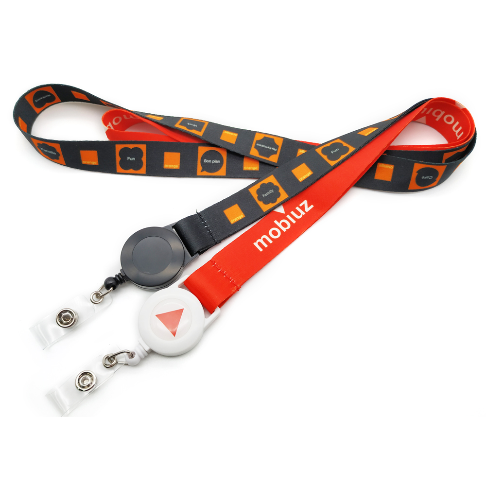 Customizable Logo Polyester Lanyard Customizable Logo Polyester Lanyard