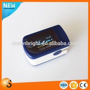 SPO2/PR/Pulse rate/bar graph display finger tip pulse oximeter