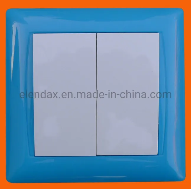 Europa dos vías interruptor de pared unidireccional (F6002)