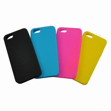 Silicone mobiles phone cases for iPhone 5S