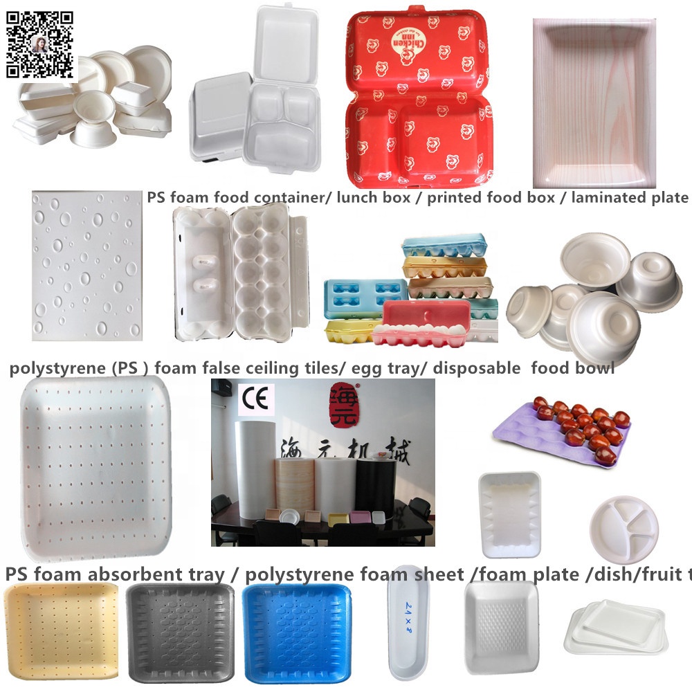 Polystyrene PS foam  plastic plates  , contact Ellie Whats 008613780912769