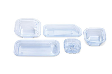 customized vac forming plastic packaging tray