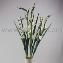Whole sale artificial flower real touch gladiolus for wedding decoration