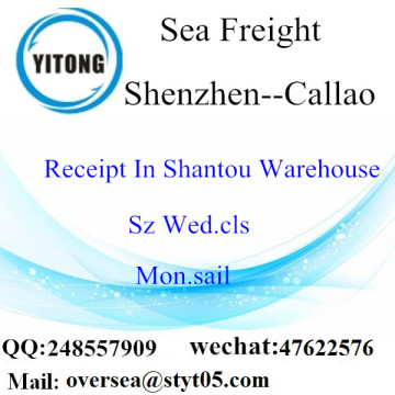 Porto di Shenzhen LCL Consolidation To Callo