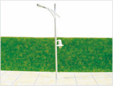 T32 6v Luminous Billboard Street Plastic Scale Model Lamppost For Ho Railway Layouts 8.5cm