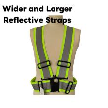 Wide and Large Reflective Straps Reflective Jacket