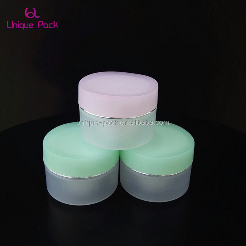 Best Selling Round Empty Cosmetics Cream Plastic Packaging Empty Jar