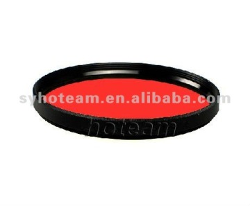 Camera Red Color Lens Filter Photographic Equipment
