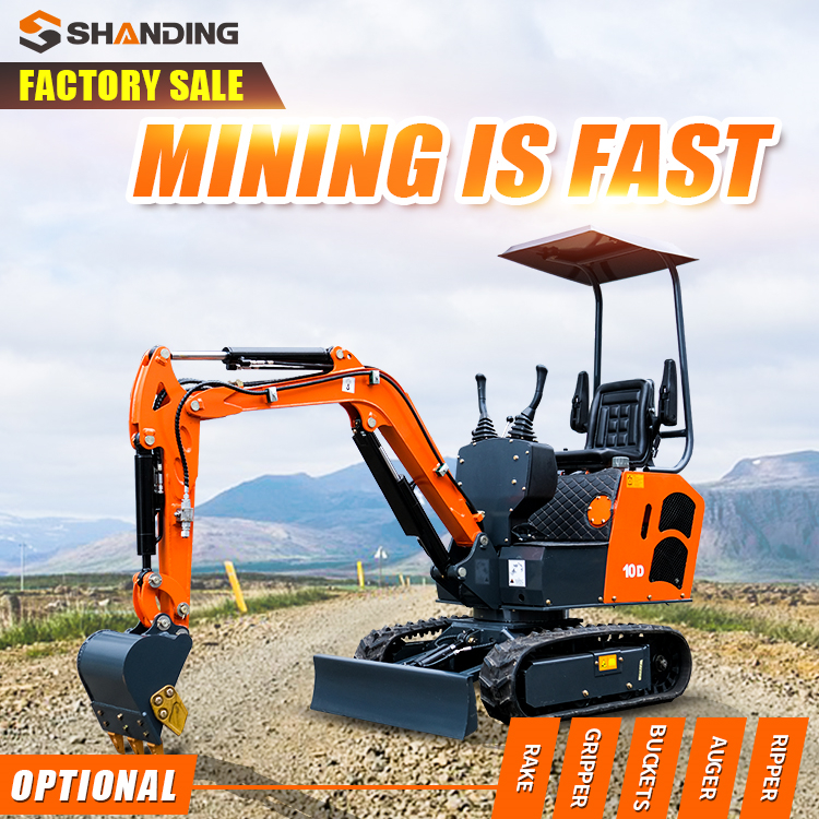 Mini Excavator Hot-Sell Crawler 1.0ton Excavator