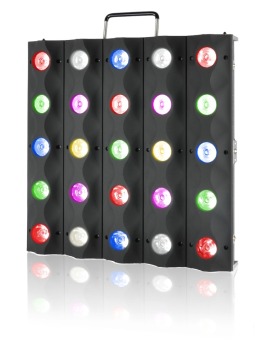 dj lighting 25*10W matrix beam light led dmx 5x5 blinder